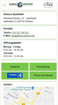 Mobile Screenshot of globus-pharma.de